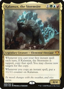 Game: Kalamax, the Stormsire [Commander 2020]