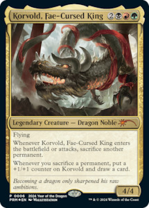 Korvold, Fae-Cursed King (PL24-006) - Year of the Dragon 2024 Foil