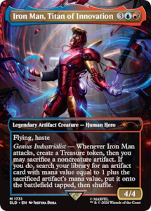 Iron Man, Titan of Innovation (SLD-1731) - Secret Lair Drop (Borderless)