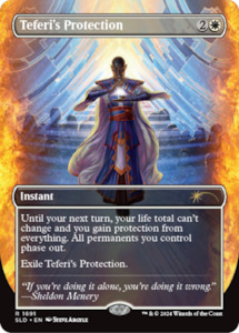 Teferi's Protection (1691) [Secret Lair: Sheldon's Spellbook] Foil