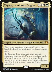 Tayam, Luminous Enigma [Commander 2020] Foil