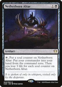 Game: Netherborn Altar [Commander 2020]