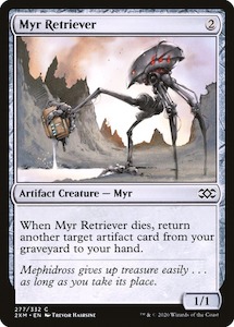 Game: Myr Retriever [Double Masters] Foil