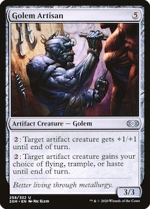 Game: Golem Artisan [Double Masters] Foil