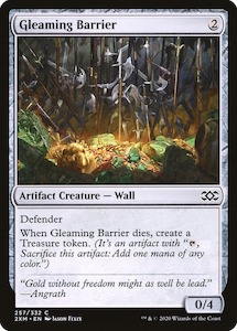 Gleaming Barrier [Double Masters] Foil