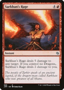 Sarkhan's Rage [Jumpstart]