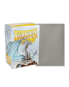 Dragon Shield Matte Sleeves | Standard Size | 100ct Silver