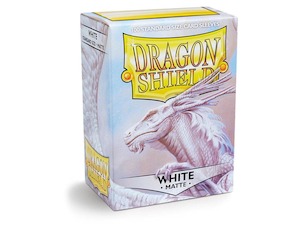 Dragon Shield Matte Sleeves | Standard Size | 100ct White