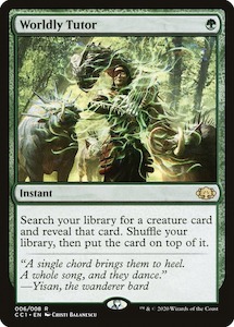 Worldly Tutor [Commander Collection: Green]