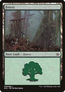 Forest (29) (Garruk vs. Liliana) [Duel Decks Anthology]