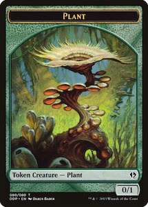 Plant Token [Duel Decks: Zendikar vs. Eldrazi]