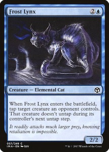 Game: Frost Lynx [Iconic Masters] Foil