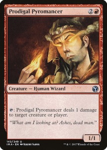 Game: Prodigal Pyromancer [Iconic Masters] Foil