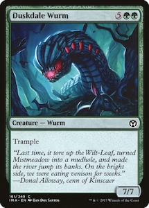 Duskdale Wurm [Iconic Masters] Foil