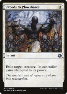 Swords to Plowshares [Iconic Masters] Foil