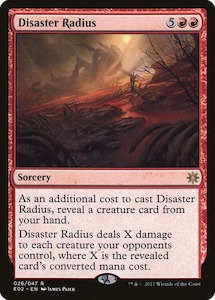 Disaster Radius [Explorers of Ixalan]