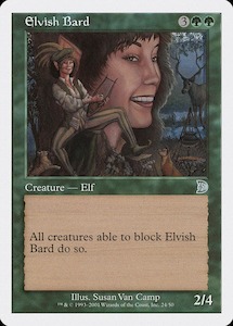 Game: Elvish Bard [Deckmasters]