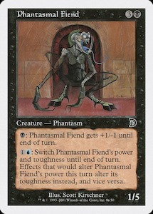 Phantasmal Fiend (Standing) [Deckmasters]