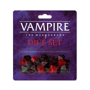 Game: Vampire: The Masquerade 5th Edition - Dice Set