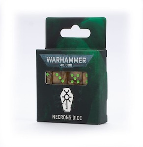 Game: Necrons Dice Set