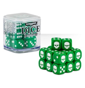 Game: Warhammer Dice Cube - Green