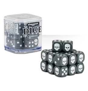 Game: Warhammer Dice Cube - Grey