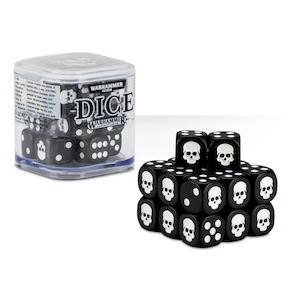 Game: Warhammer Dice Cube - Black