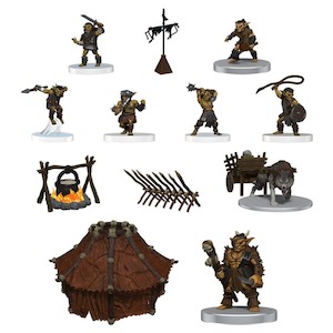 D&D Icons Of The Realms - Pre-Painted Miniatures Adventure In A Box - Goblin Camp