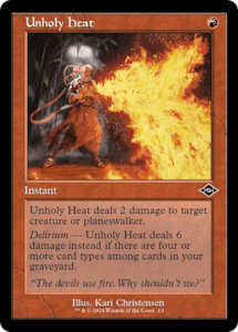 Unholy Heat (Retro) [Modern Horizons 2]