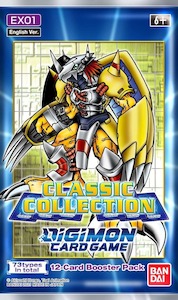 Game: Digimon Card Game | Classic Collection (EX01) Booster Pack