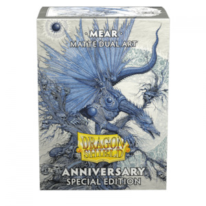 Dragon Shield | Standard Size Sleeves | 100ct | Special Anniversary: Mear (Art Dual Matte)