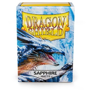 Dragon Shield | Standard Size Sleeves | 100ct | Sapphire (Matte)