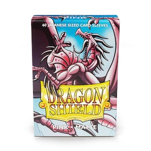 Dragon Shield | Japanese Size Sleeves | 60ct | Pink (Matte)