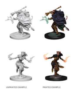 D&D Nolzur's Marvelous Miniatures | Tiefling Warlock (Female)