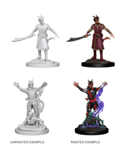 D&D Nolzur's Marvelous Miniatures | Tiefling Warlock (Male)