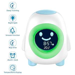 Penguin Sleep Training Clock and Night Light