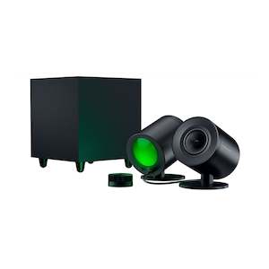 Razer Nommo V2 Pro 2.1 Gaming Speakers with Wireless Subwoofer