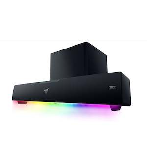 Speakers: Razer Leviathan V2 Pro PC Gaming Sound Bar with Subwoofer