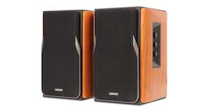 Speakers: Edifier R1380DB Bluetooth Bookshelf Speakers (Wood)