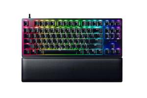 Razer Huntsman v2 TKL Wired Gaming Keyboard - Razer Clicky Optical Switch