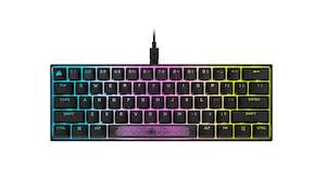 Corsair K65 RGB MINI 60% Mechanical Gaming Keyboard - Cherry MX Speed