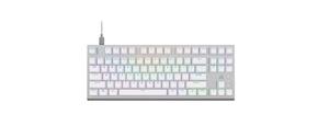 Corsair K60 PRO TKL RGB Tenkeyless Optical-Mechanical Gaming Keyboard - White