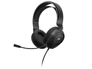 Gaming Headsets: CORSAIR HS35 v2 Multiplatform Wired Gaming Headset - Carbon