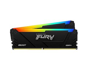 Kingston FURY Beast RGB 32GB DDR4 3200MHz CL16 (2 x 16GB) Desktop Memory