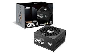 Power Supplies: ASUS TUF GAMING ATX 3.0 750W Power Supply 80 Plus Gold - 12VHPWR 12+4-Pin - Full Modular - 10 Years Limited Warranty