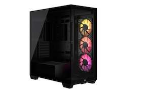 Corsair 3500X ARGB Tempered Glass Mid-Tower PC Case - Black