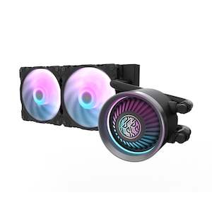 DarkFlash Nebula DN 240 Liquid CPU Cooler - Black