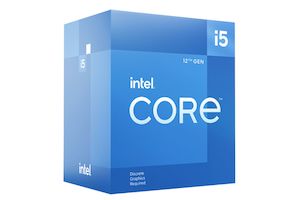 Intel Core i5 12400F CPU 6 Core / 12 Thread - Max Turbo 4.4GHz