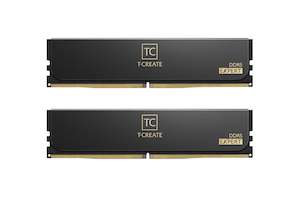 Teamgroup T-Create Expert 32GB (2X 32GB) 6400MT/s CL33 DDR5 Desktop Memory - Black