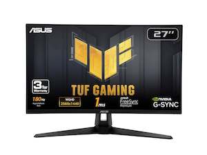 ASUS TUF VG27AQ3A 27” IPS 1440P HDR  180Hz 1ms Gaming Monitor